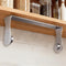 Paper Towel Holder Under Cabinet, Stainless Steel, Silver, Adhesive & Wall Mount,