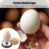 Bolsdoic 2PCS Commercial Egg Piercer for Raw Eggs, Stainless Steel Needle Egg Punch Tool with Black or Blue Anti-Slip