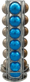 Coffee Capsule Holder for Nespresso Vertuoline, Rotating Pod Rack Holds 28 Nespresso Vertuo Pods (Silver)