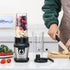 La Reveuse Electric Blender for Shakes and Smoothies, 400W with 2 x 24 Oz Blending Cups and To Go Lids, BPA-free
