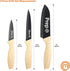 MasterChef Knife Set of 3 Kitchen Knives for Cooking (Chef, Paring & Utility), Professional Sharp Stainless Steel, Non