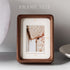 Youncewooder 3x4 2x3 (3x4,Walnut) Picture Frame with Mat - Natural Walnut Wood small Rustic Frame, Wall & Tabletop