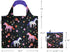 Wrapables Large Reusable Shopping Tote Bag with Outer Pouch
