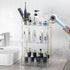 3 Countertop Akinbas Tier Bathroom Organizer Makeup Perfume Tray Skincare Organizer Comes with Hair Dryer Rack