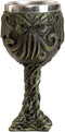 Pacific Giftware 6.75 Inches The Call of Cthulhu Octopus Resin Drinking Wine Goblet