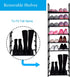 Easyhouse 10 Closet, 18-22 Tier Metal Shoe Rack for Entryway, Bedroom, Narrow Tall Shelf Organizer for Space Saving