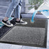 Outdoor Doormats, Shoe Disinfection Mat, Sanitizing Footbath Mat, Grey Wet Dry Rug for Outdoor Use