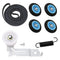 2024 Upgraded Dryer Repair Kit for Samsung Dryer Includes Roller, Belt, Idler Pulley, Spring Replacement
