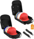 Set of 2 Hard Hat Travel Cases for Baseball Caps, Hat Storage Organizer with Handle, Protects up to 10 Hats