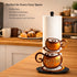 Countertop 3D Standing Paper Towel Roll Holder for Coffee Lovers Women Men, Farmhouse Kitchen Decor and Accessories