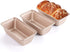 HONGBAKE Mini Loaf Pan for Baking Bread, Nonstick Small Banana Bread Tins Set of 3, 6 x 3.3 x 2 In - Rose Gold