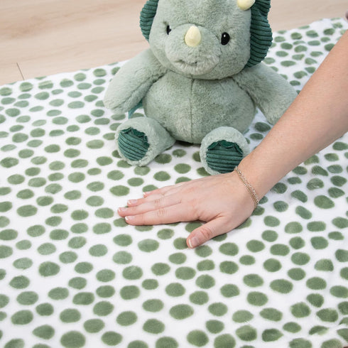 Set, The Peanutshell Blanket Gift Ace Plush Dinosaur Stuffed Animal Toy for Boys, Girls, Dino Plush, Plushies for Boys