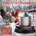 Winter,14 Inch 80W,Chicken Poultry Chicken Water Heater - KOKOPRO Poultry Water Heater Base for for Plastic/Metal