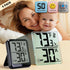 4-Pack Room Thermometer Indoor Hygrometer, Small Digital Temperature and Humidity Monitor Sensor, Temperature Humidity