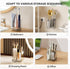 3 Countertop/Kitchen/Office Toothbrush Holders for Bathrooms, Slots Detachable Toothbrush Holder Wall Mounted