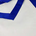 Masonic Master Mason Blue Lodge Apron, White Cloth with Blue Grosgrain Ribbon Border