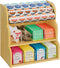 LASZOLA Bamboo Tea Bag and Coffee Holder Organizer for Cabinet Counter Office,