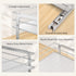 2 9.65"W 10.7"D 10.24" PanPanPal Pull Out Spice Rack Organizer for Inside Cabinet, Tier Metal Spice Organization