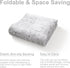 2x6 LIVEBOX Washable Runner Rug - Kitchen Rug Runner Entryway Rugs, Low-Pile Vintage Grey Rugs for Bedroom, Non-Skid