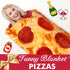 80 Inches 285 Jorbest Pizza Blanket Adult Size Birthday Gifts for Women Men Mom Teen Boys Girls, Novelty Pizza Throw
