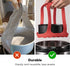 Goldlion Silicone Sling Lifter Accessories for Instant Pot 6 Qt and 8 Qt, Ninja Foodi, Red