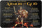 Welcome Door Mats Armor of God Knight Poster Rugs - Indoor Floor Greeting Doormat for Kitchen Bedroom 16x24 inch