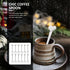 12pcs Silverware Coffee Spoon Set, Heart Shaped Stainless Steel Dessert Spoons for Ice Cream, Tea, Valentines Day