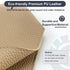 Tissue Box Cover 5X5X5'' PU Leather Tissue Holder, Square Tissue Cube Box Organizer for Bathroom, Kitchen, Office