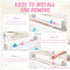 Longer Bath Tub Splash Guard for Kids,Silicone Bath Toy Holder for Bathtub,Prevent Water Spills in Bathroom,Fun-Filled