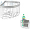 Sink Caddy, Dish Cloth Hanger Sponge Holder, Save Space Triangle 2-in-1 Sink