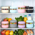 2 Pack 16 oz Glass Lunch Bowl Containers with Lids | Leak & Spill Proof, BPA-Free, Microwave & Dishwasher Safe