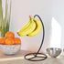 15LB Banana Holder Stand, Banana Hanger Stand Black, Metal Bananas Tree Hanger to Keep Bananas Fresh