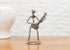 Broadway Gift 7 inch Silver Tone Banjo Player Table Metal Decorative Musician Figurine
