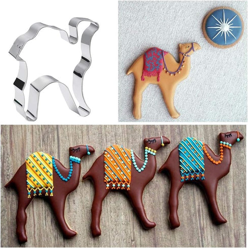 Islamic Ramadan Cookie Cutter Set, Eid Mubarak Party Decor, DIY Fondant Cake Baking Tools - Set of 6
