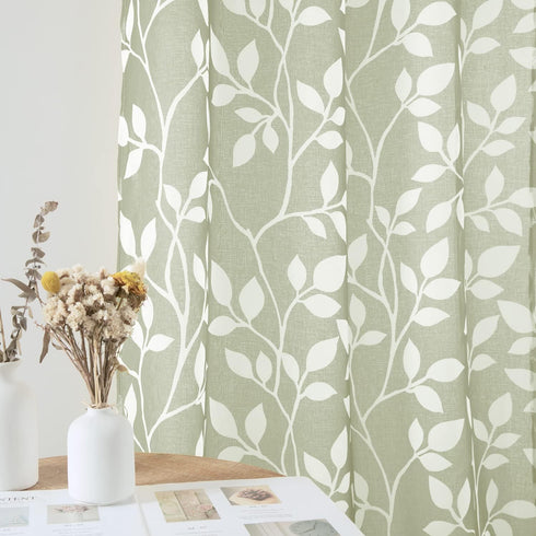 Room,18 Inch XTMYI Valances for Windows,Sheer Kitchen Window Valance Curtains,Boho Valance for Bedroom/Bathroom/Living