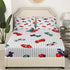 Set Set Feelyou Race car Bed Sheet Speed Sports Car Bedding Racing Car Fitted Sheet White Grey Flat Sheet for Kids Boys