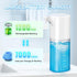 Minwiier 18.6 oz/550mL 4Mode (1s/1.5s/1.8s/2.3s), 1200mAh (7000 IPX6, Automatic Mouthwash Dispenser for Bathroom - fl