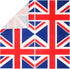 Juvale 100-Pack Union Jack Cocktail Napkins - 2-Ply Paper 6.5 x 6.5 in for UK Celebrations