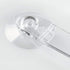 iDesign 22300 Plastic Suction Squeegee with Storage Hook, 12" x 10", Clear