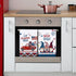 4th of July Patriotic Kitchen Towel, 100% Cotton Independence Day Gnome Quick Dry Stars and Stripes Flag Tea Towels
