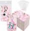 ZYNERY 100 PCS Keychain Display Cards with Self-Sealing Bags, 3 x 4.7 Inch Keychain Holder for Jewelry Display
