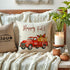 ULOVE LOVE YOURSELF 2pack Happy Fall Throw Pillow Covers with Pumpkin & Red Truck Pattern, Autumn Harvest Cushion