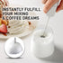 Mini & Mighty Milk Frother Wand Powerful Handheld Coffee Frother, Battery Operated Drink Mixer Compact Pocket Size