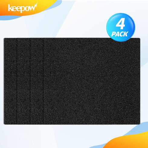 KEEPOW CF-1 Hepa Filter Replacement 4 Pack, Compatible with Kenmore Sears Progressive CF-1, Progressive & Whispertone,