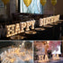 MUMUXI Marquee Light Up Letters - Large Light Up Numbers, Battery Powered, for Wedding, Birthday, Party, Christmas (K)
