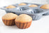 Fox Run Fluted Muffin Pan, Metallic, 14 x 10.5 x 2 inches