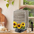 Sunflower Print Coffee Maker Cover, Blender Dust Cover, Juice Machine Protector for Kitchen Appliances with Top Handle