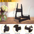 2 Pack 10 Inch Wooden Display Stands, Easel Stand for Decorative Picture Frames, Book Display
