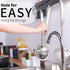 Newness 304 Stainless Steel Spaghetti Server - Rustproof, Integral Forming, Durable Pasta Fork with Vacuum Ergonomic