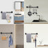Industrial Pipe Towel Bar, Rustic Iron Decor Bathroom Hardware Heavy Duty Wall Mounted Bath Towel Rack Holder (18 Inch)